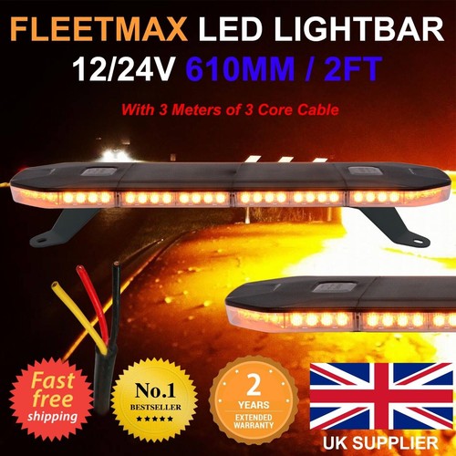 Fleetmax 2ft 600mm amber - 600mm, 24"
