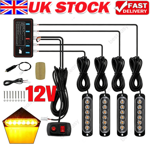 Led amber recovery strobe - 6,
