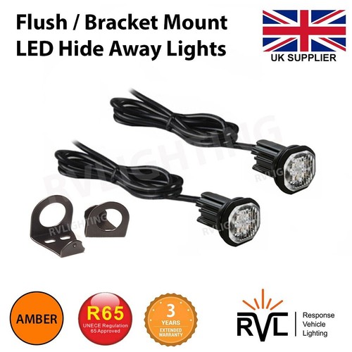 Amber strobe led hide away - led,