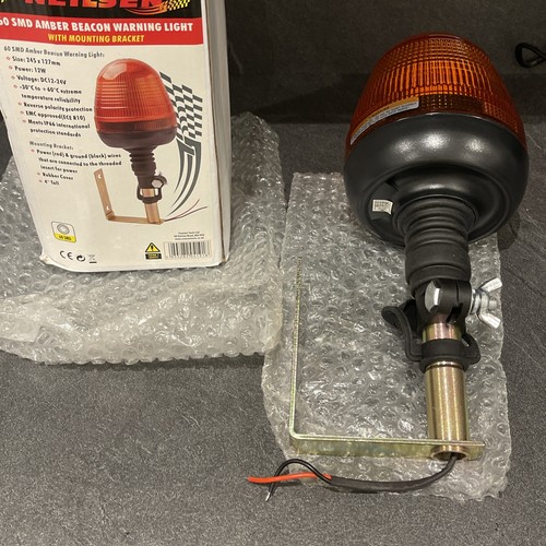 Amber beacon warning light - warning, &