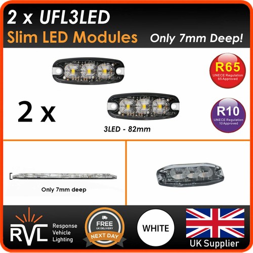 Pair 3led slim flat - of,