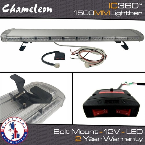 Led amber light bar - amber,
