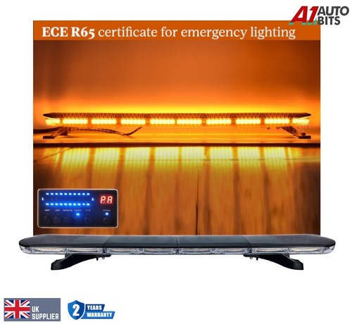 Led amber light bar strobe - led,