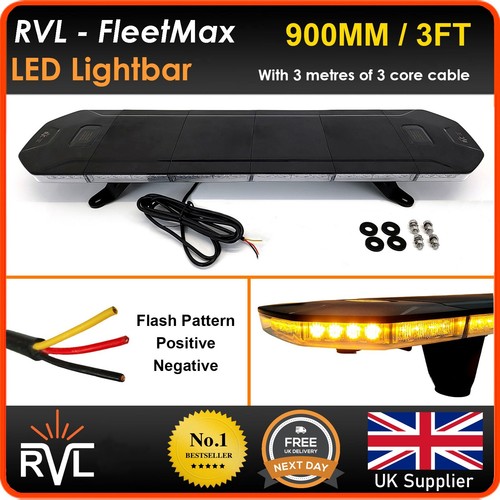 Amber lightbar 900mm led - 900mm,