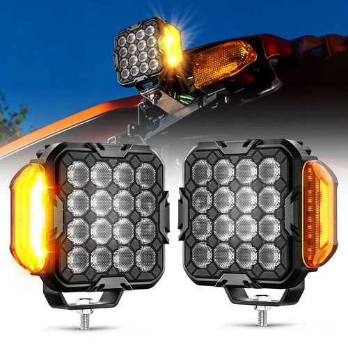 Square amber led - amber,