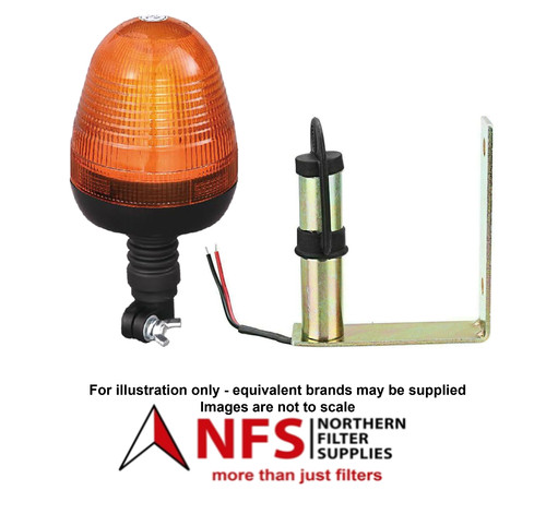 Flexible flashing amber led - flexible,