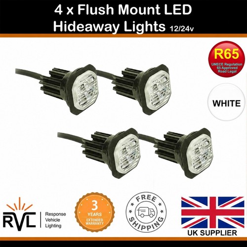 Led white hideaway - white, light