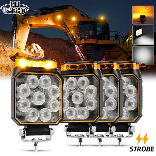 Amber led beacon - 4x,