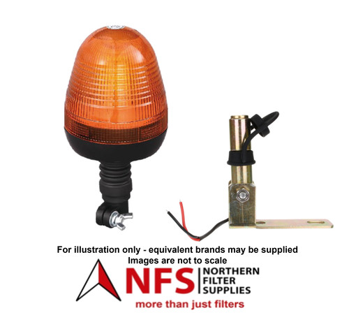 Flexi flashing amber led - flashing,